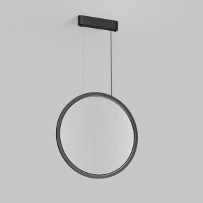 DK6606-BK Подвесной вертикальный светильник Veil со светодиодом H1700 d600 220V 48W 3000-6000K IP20 черный алюминий в Елабуге - elabuga.ok-mebel.com | фото 4