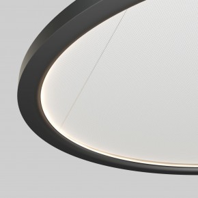 DK6616-BK Подвесной горизонтальный светильник Veil со светодиодом H900 d600 220V 48W 3000-6000K IP20 черный алюминий в Елабуге - elabuga.ok-mebel.com | фото 3
