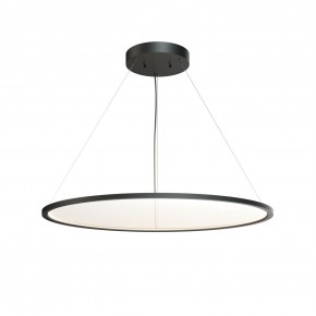 DK6620-BK Подвесной горизонтальный светильник Veil со светодиодом H900 d1000 220V 82W 3000-6000K IP20 черный алюминий в Елабуге - elabuga.ok-mebel.com | фото 4