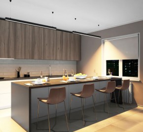 DK9123-BK Линейный светильник 30W 1250mm 3000K, черный в Елабуге - elabuga.ok-mebel.com | фото 7