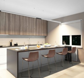 DK9154-WH Линейный светильник 42W 1500mm 4000K, белый в Елабуге - elabuga.ok-mebel.com | фото