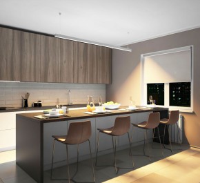 DK9203-WH Линейный светильник 52W 2000mm 3000K, белый в Елабуге - elabuga.ok-mebel.com | фото 4
