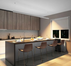 DK9253-WH Линейный светильник 62W 2500mm 3000K, белый в Елабуге - elabuga.ok-mebel.com | фото 4