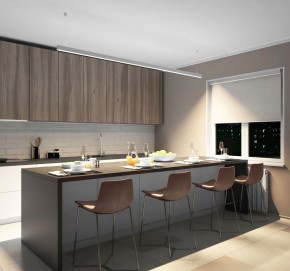 DK9254-WH Линейный светильник 62W 2500mm 4000K, белый в Елабуге - elabuga.ok-mebel.com | фото 4
