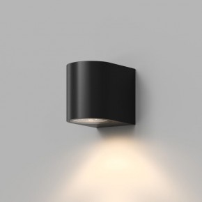 DK9790-BK Настенный уличный светильник NARVIK, IP44, GU10 LED, до 15 Вт, черный, алюминий в Елабуге - elabuga.ok-mebel.com | фото