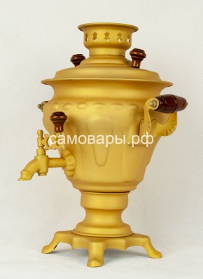 Электрический самовар "Русское золото" матовая груша на 2 литра (Ограниченная серия) в Елабуге - elabuga.ok-mebel.com | фото