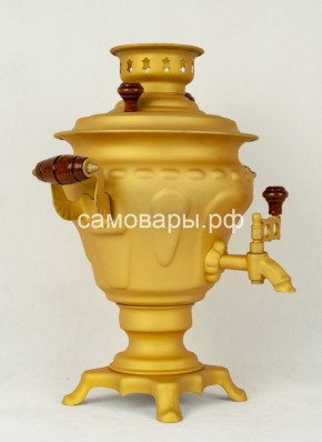 Электрический самовар "Русское золото" матовая груша на 2 литра (Ограниченная серия) в Елабуге - elabuga.ok-mebel.com | фото 3