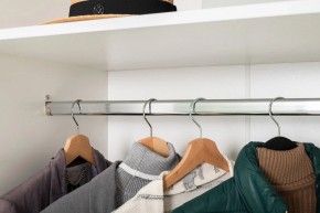 ЭЙР прихожая (модульная) Белый Шагрень в Елабуге - elabuga.ok-mebel.com | фото 19