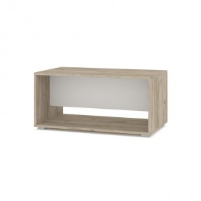 ФЛОРИДА Ф61 Стол журнальный (полка) дуб серый/белый в Елабуге - elabuga.ok-mebel.com | фото