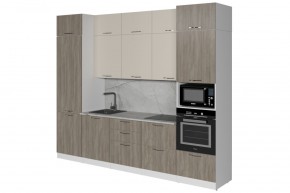 ФЬЮДЖИ Кухонный гарнитур Экстра (3000 мм) в Елабуге - elabuga.ok-mebel.com | фото 4