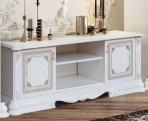 Гостиная Грация (комплект) белый/золото в Елабуге - elabuga.ok-mebel.com | фото 2