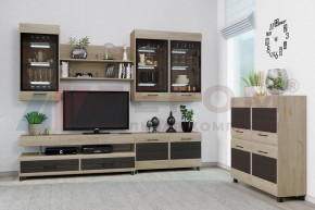 Гостиная Камелия Композиция 8 (Гикори Джексон светлый комбинированный) в Елабуге - elabuga.ok-mebel.com | фото