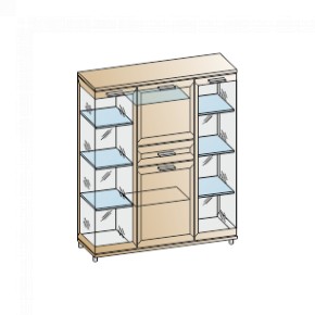 Гостиная Мелисса Композиция 6 (Ясень Асахи) в Елабуге - elabuga.ok-mebel.com | фото 2