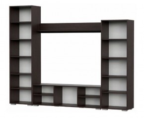 Гостиная МГС 6 Исполнение 1 (Венге/Белый глянец) в Елабуге - elabuga.ok-mebel.com | фото 2