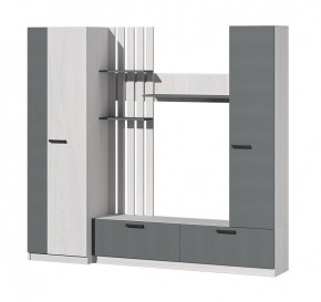 Гостиная Юджи (Анкор светлый/Графит) в Елабуге - elabuga.ok-mebel.com | фото 2