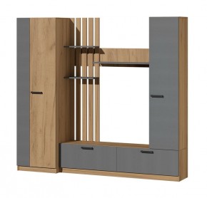 Гостиная Юджи (Дуб Крафт золотой/Графит) в Елабуге - elabuga.ok-mebel.com | фото 2