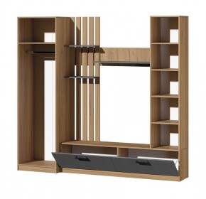 Гостиная Юджи (Дуб Крафт золотой/Графит) в Елабуге - elabuga.ok-mebel.com | фото 3