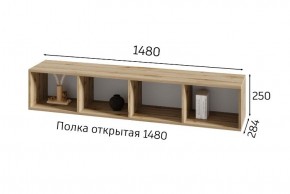 ХЛОЯ Гостиная (Дуб Вотан/Обсидиан) модульная в Елабуге - elabuga.ok-mebel.com | фото 8