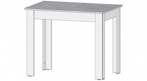 КАЙ Стол (цемент светлый/белый) в Елабуге - elabuga.ok-mebel.com | фото