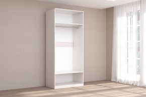 Кэт-4 Шкаф 2-х ств (2 дв зерк) (МДФ Бодега белая) в Елабуге - elabuga.ok-mebel.com | фото 2