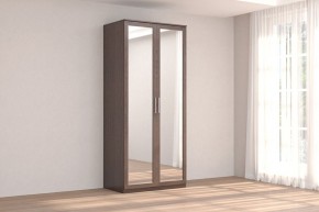 Кэт-4 Шкаф 2-х ств (2 дв зерк) (МДФ Венге) в Елабуге - elabuga.ok-mebel.com | фото