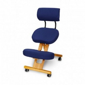 Коленный стул со спинкой Smartstool KW02В + Чехлы в Елабуге - elabuga.ok-mebel.com | фото 3