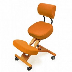 Коленный стул со спинкой Smartstool KW02В + Чехлы в Елабуге - elabuga.ok-mebel.com | фото 4