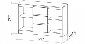 НИЦЦА-5 Комод (НЦ.05) в Елабуге - elabuga.ok-mebel.com | фото 2