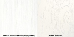 Комод в гостиную Ливерпуль (Белый/Ясень Ваниль) в Елабуге - elabuga.ok-mebel.com | фото 3