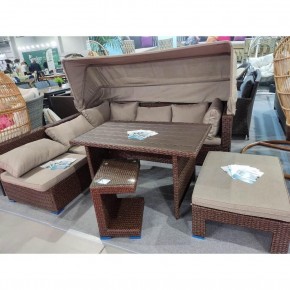 Комплект мебели с диваном AFM-320B-T320 Brown в Елабуге - elabuga.ok-mebel.com | фото 2