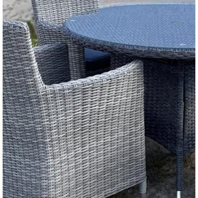 Комплект плетеной мебели AM-395C/T395 Grey 4Pcs (4+1) в Елабуге - elabuga.ok-mebel.com | фото 2