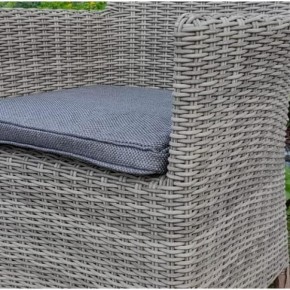 Комплект плетеной мебели AM-395C/T395 Grey 4Pcs (4+1) в Елабуге - elabuga.ok-mebel.com | фото 3