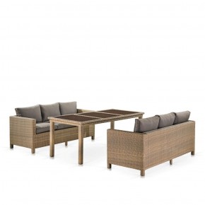 Комплект плетеной мебели T365/S65B-W65 Light Brown в Елабуге - elabuga.ok-mebel.com | фото 1