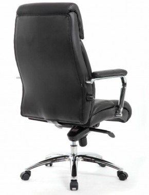 Кресло BRABIX PREMIUM "Phaeton EX-502" (кожа с компаньоном, хром, черное) 530882 в Елабуге - elabuga.ok-mebel.com | фото 4