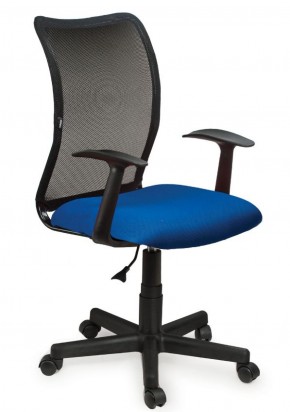 Кресло BRABIX "Spring MG-307", с подлокотниками, комбинированное синее/черное TW, 531404 в Елабуге - elabuga.ok-mebel.com | фото 1