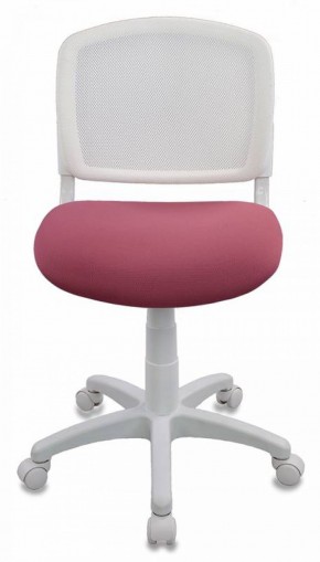 Кресло детское Бюрократ CH-W296NX/26-31 белый TW-15 розовый 26-31 в Елабуге - elabuga.ok-mebel.com | фото 3