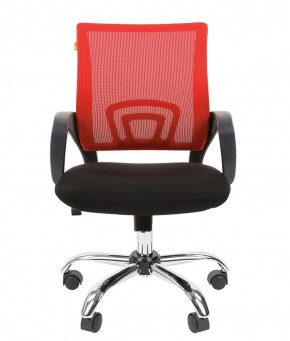 Кресло для оператора CHAIRMAN 696 хром (ткань TW-11/сетка TW-69) в Елабуге - elabuga.ok-mebel.com | фото 2