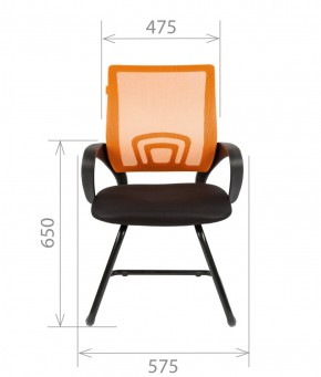 Кресло для оператора CHAIRMAN 696 V (ткань TW-11/сетка TW-01) в Елабуге - elabuga.ok-mebel.com | фото 5
