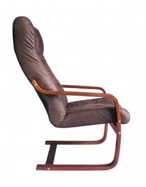 Кресло для отдыха (пружинка) Магнат 102-З-Ш замша ШОКОЛАД в Елабуге - elabuga.ok-mebel.com | фото 2