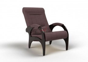 Кресло для отдыха Римини 19-Т-КМ (ткань/венге) КОФЕ С МОЛОКОМ в Елабуге - elabuga.ok-mebel.com | фото