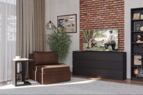 Кресло для отдыха Йоки коричневое, ткань рогожка в Елабуге - elabuga.ok-mebel.com | фото 4