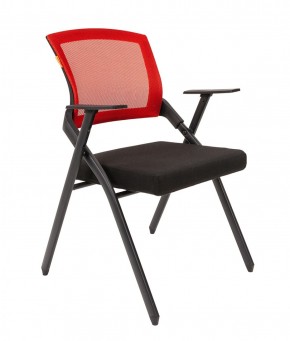 Кресло для посетителей CHAIRMAN NEXX (ткань стандарт черный/сетка DW-69) в Елабуге - elabuga.ok-mebel.com | фото 1