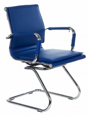 Кресло для посетителя Бюрократ CH-993-Low-V/blue синий в Елабуге - elabuga.ok-mebel.com | фото