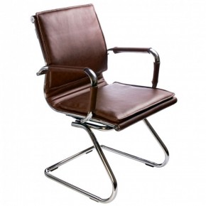 Кресло для посетителя Бюрократ CH-993-Low-V/Brown коричневый в Елабуге - elabuga.ok-mebel.com | фото