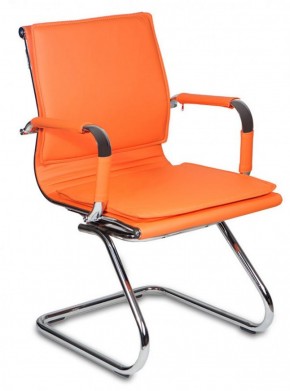 Кресло для посетителя Бюрократ CH-993-Low-V/orange оранжевый в Елабуге - elabuga.ok-mebel.com | фото