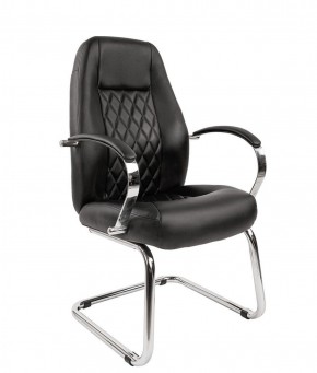 Кресло для посетителя CHAIRMAN 950 V Черное в Елабуге - elabuga.ok-mebel.com | фото