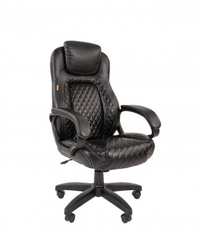 Кресло для руководителя  CHAIRMAN 432 (Экокожа черная) в Елабуге - elabuga.ok-mebel.com | фото
