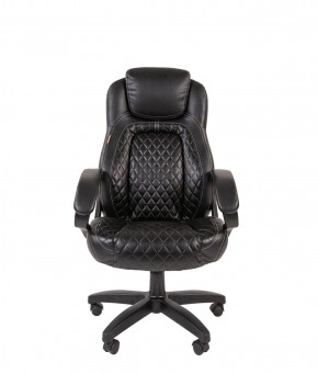 Кресло для руководителя  CHAIRMAN 432 (Экокожа черная) в Елабуге - elabuga.ok-mebel.com | фото 2