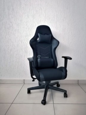 Кресло геймерское Barneo K-50 (черная сетка черные вставки) в Елабуге - elabuga.ok-mebel.com | фото