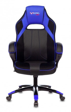 Кресло игровое Бюрократ VIKING 2 AERO BLUE черный/синий в Елабуге - elabuga.ok-mebel.com | фото 2